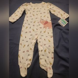 Child of mine carters footy onsie size 6-9months NWT elephant